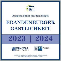 Siegel Brandenburger Gastlichkeit 2023/2024